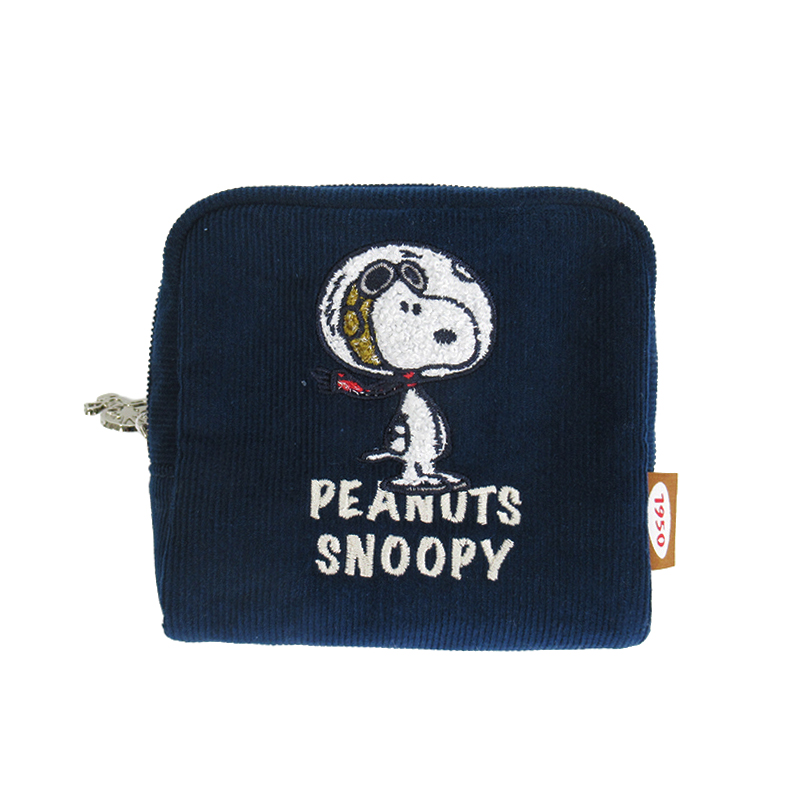 PEANUTS アストロ ラメ サガラ スクエアポーチ